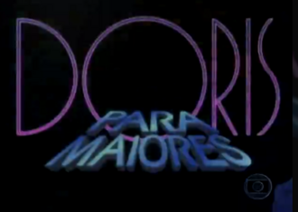 Trecho de vinheta do programa Dóris Para Maiores (Reprodução)