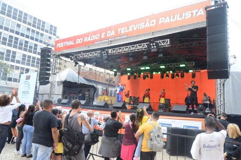 Festival aconteceu no Largo do Rosário, onde por anos funcionou a Rádio Educadora (Divulgação/ Prefeitura de Campinas)