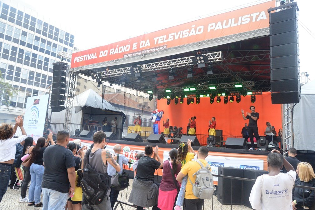 Festival aconteceu no Largo do Rosário, onde por anos funcionou a Rádio Educadora (Divulgação/ Prefeitura de Campinas)