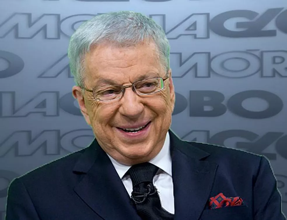 Machado também esteve no comando do Jornal da Globo, do RJTV e integrou a bancada de apresentadores do Jornal Nacional (Memória Globo)