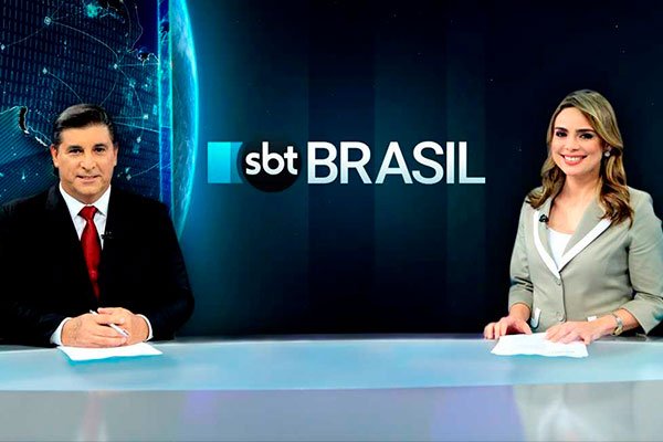 Uma das duplas do telejornal foi Carlos Nascimento e Rachel Scherazade (Reprodução) 